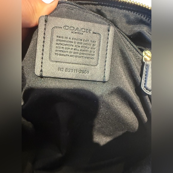 Coach Katy Satchel In Signature Canvas (IM/Brown Black) - Picture 4 of 10